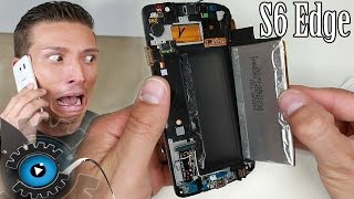 Samsung Galaxy S6 Edge Akku Wechseln unter 3 Minuten reparieren [Deutsch/German]