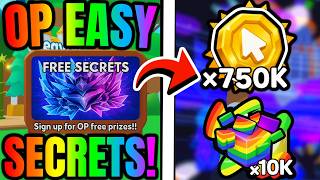 I Found INSANE Methods for SECRET PETS in NEW Tap Simulator UPDATE… (50+ Daily)