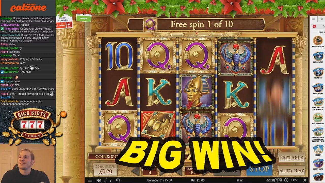 Big Win On Book Of Dead Slot 8 Bet Youtube