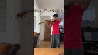 Couldn’t be asked to find the viola sheet music so just used the violin one #viola #violin #czardas