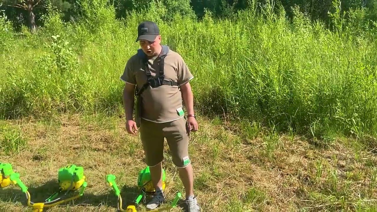 КОСИТ ВСЕ! БЕНЗОТРИММЕРЫ KRONA: ОБЗОР И ПРОЦЕСС СКАШИВАНИЯ!