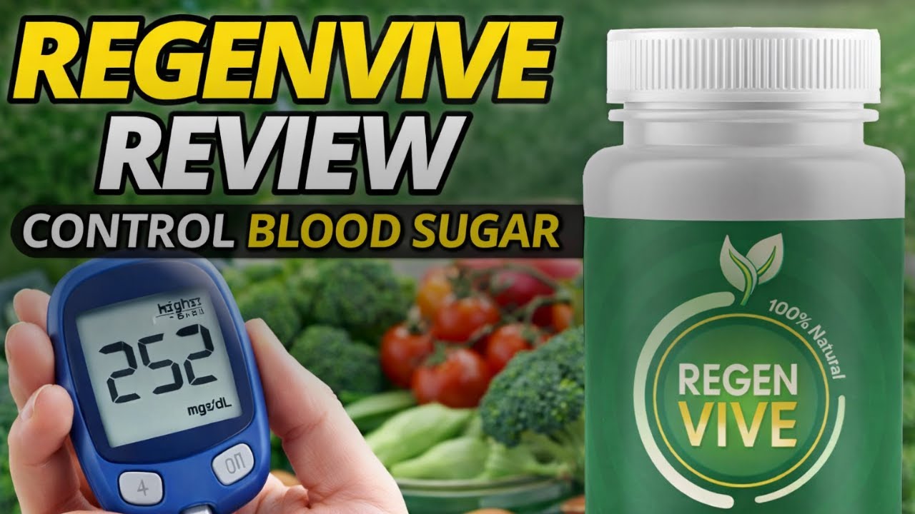 **RegenVive Review: Does It Really Help Control Blood Sugar and Diabetes Naturally?**
