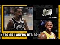 Do the Nets or Lakers have a better Big 3? | The Jump