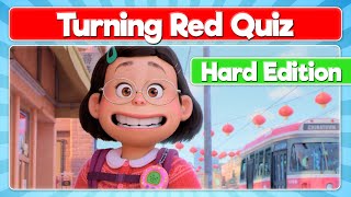 Turning Red Quiz - Hard Edition! Are you a super fan of Turning Red?