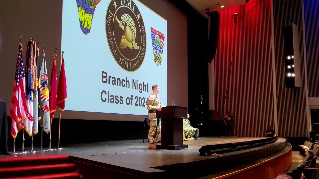 West Point Branch Night for Class of 2025, Seniors Open Envelopes With