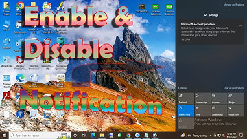 How to Enable or Disable Notifications in Windows 10 Action Center