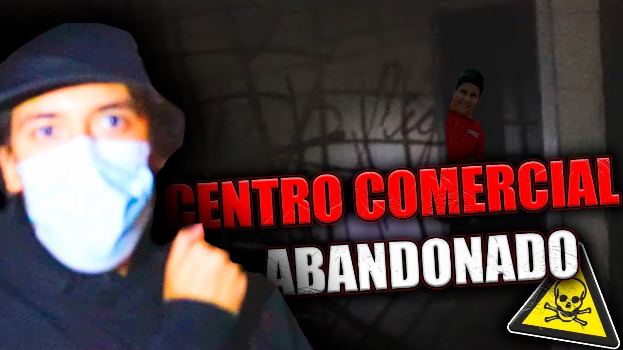 EXPLORAMOS UNA PLAZA ABANDONADA 😱👻 💀 (termina bien, no pasa nada)