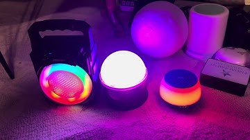 All of my 2Boom speakers startup and shutdown