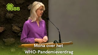 BBB wil voorkomen dat de WHO zeggenschap krijgt over Nederlands volksgezondheidsbeleid -Mona Keijzer
