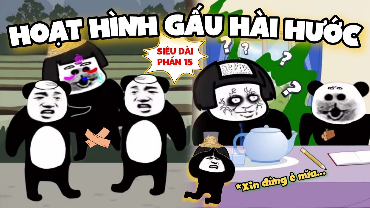 GẤU HÀI HƯỚC SIÊU DÀI: Cha Tâm Thần, Ẻ Ra Quần, Kinh Doanh Cức | Tổng Hợp Phim Gấu Hài Hước Phần 15