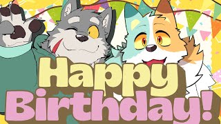 がむちゃんとアッシュの誕生日を祝おう！！！！！！