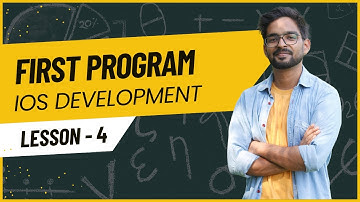 First Program - Lecture 4 | IOS Development | Tarang Sultania