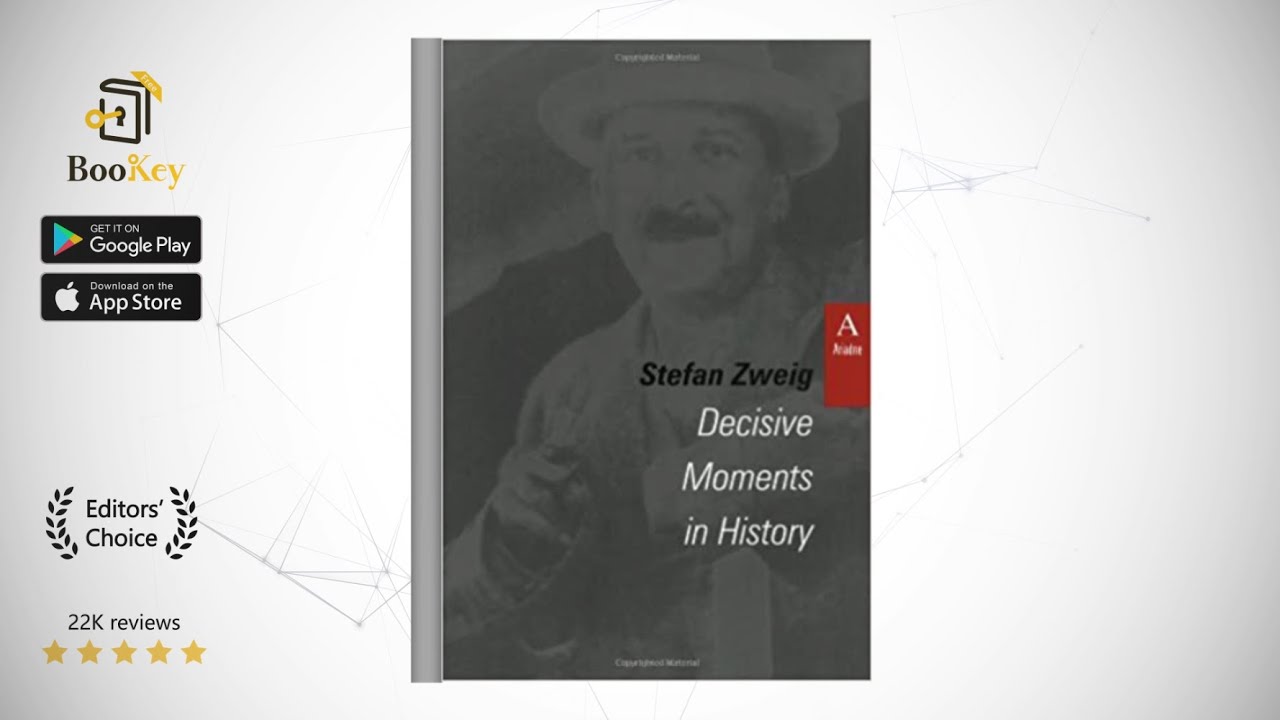 Decisive Moments in History Twelve Historical Miniatures  Book Summary By Stefan Zweig