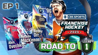 CBS Franchise Hockey - Road to Legend EP 1 screenshot 2