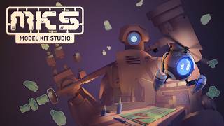 Model Kit Studio - Official Announcement Trailer | Relaxing Mecha Model Building Sim