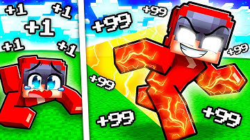 Minecraft but 1 Second = +1 Speed