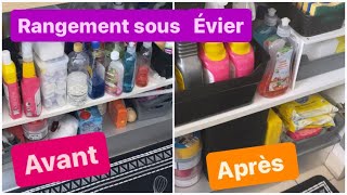 IKEA #poubelle sous evier #UTRUSTA  Meuble rangement cuisine, Rangement sous  evier ikea, Astuce rangement cuisine