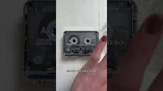 TURN YOUR PLAYLISTS INTO CASSETTES ⭐️ #cassette #retro #aesthetic #diyprojects
