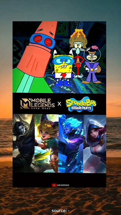 Mlbb x SpongeBob SquarePants is Real? 💀🥶 #mememobilelegends #spongebob #mobilelegends #mlbb #memes