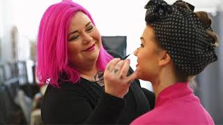 Pinup Photoshoot BTS Vixen Pin-Up Photography