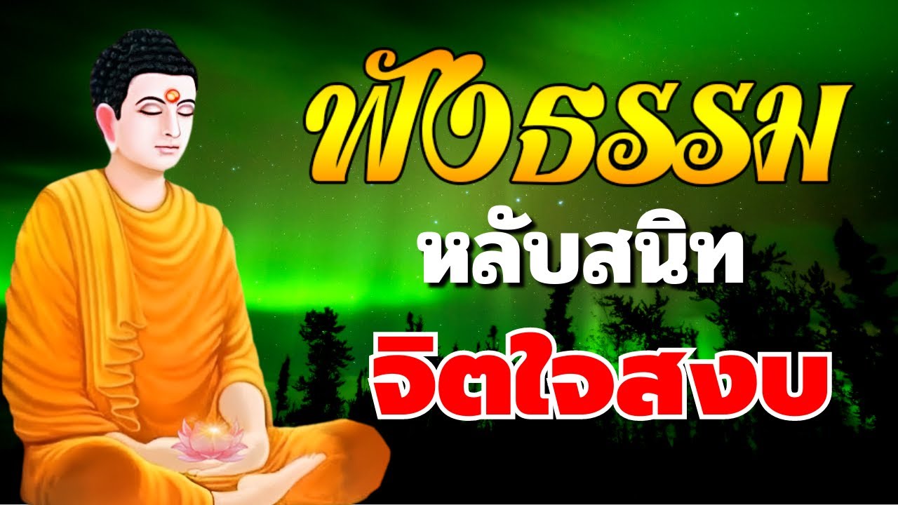 ฟังธรรมะก่อนนอน จะเกิดอานิสงส์ใหญ่ได้บุญมาก หลับสนิท จิตใจสงบ💤💤 - ฟังธรรมะก่อนนอน