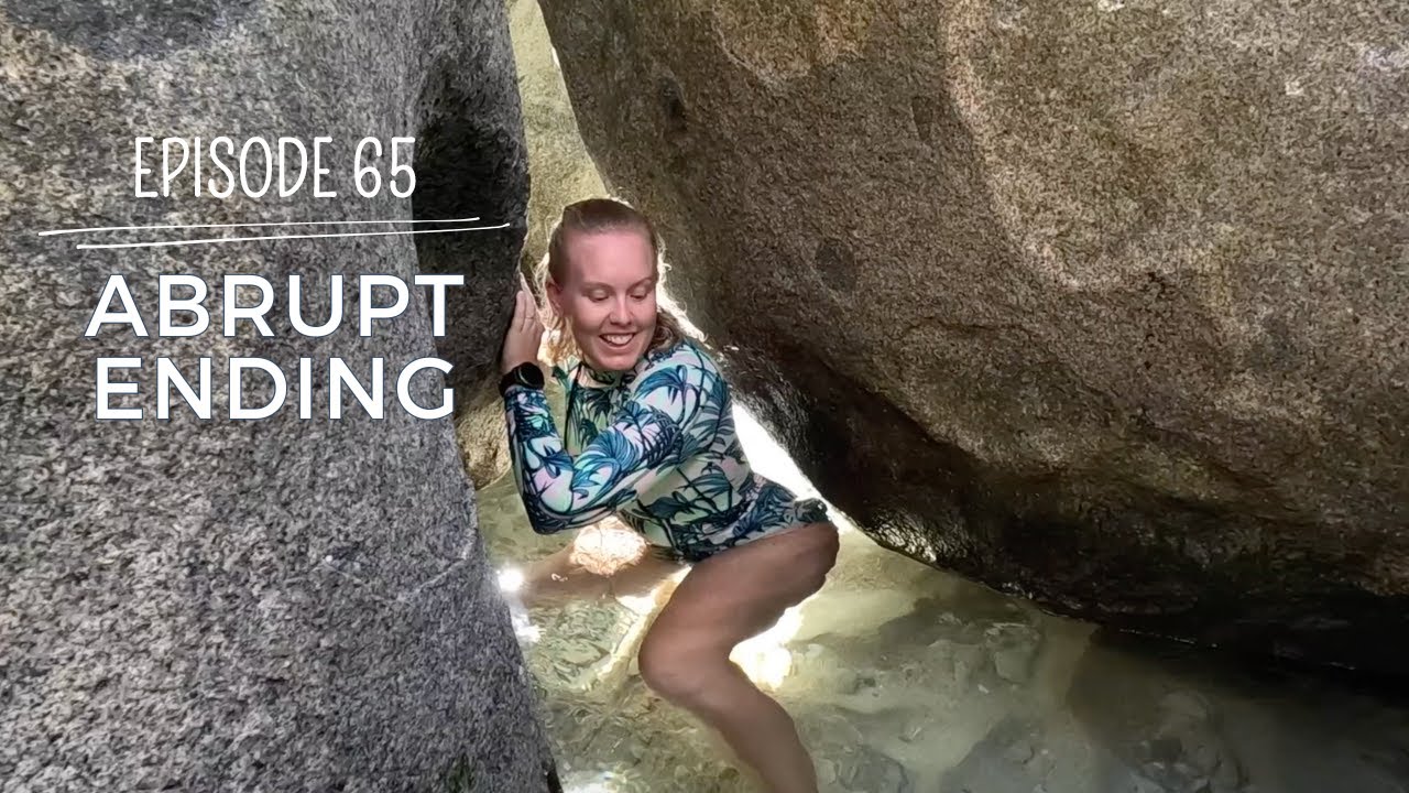 ⁣Ep65 | DRAGGING ANCHOR?!? - Abrupt end to our visit to the BATHS | Linnea Sailing