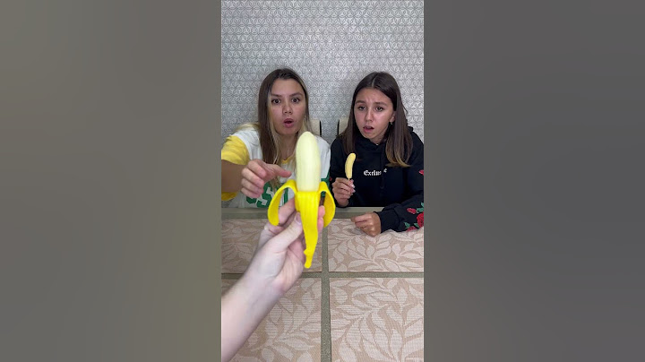 Choose banana challenge 😂 Did she see a false replacement for a fake? #shorts Best video by Hmelkofm