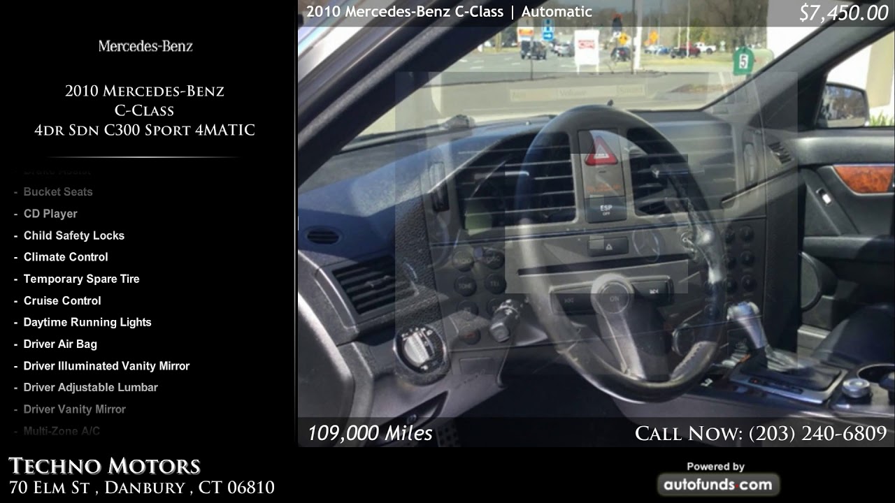Used 2010 Mercedes-Benz C-Class | Techno Motors , Danbury , CT