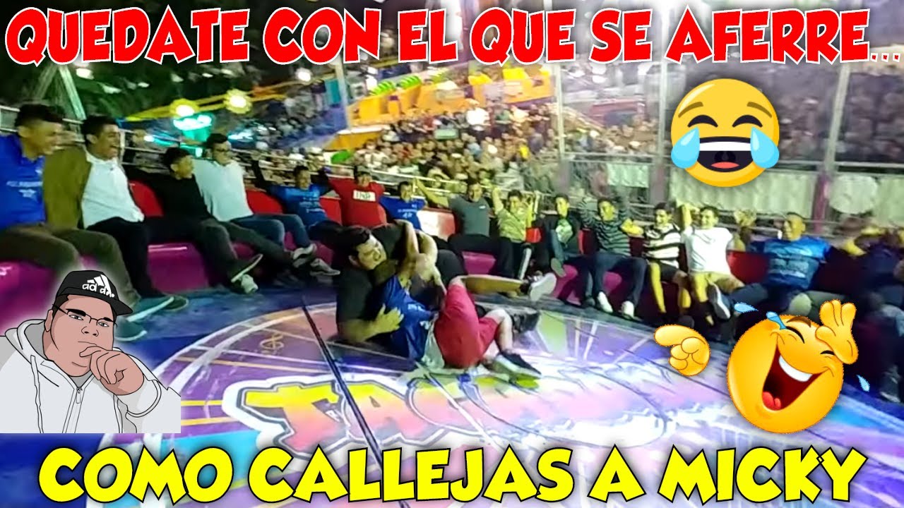DIVERTIDISIMO! CALLEJAS Y MICKY FUERON ARRASTRADOS POR EL TAGADÁ😱 QUE GRAN SHOW😂 Parte 23