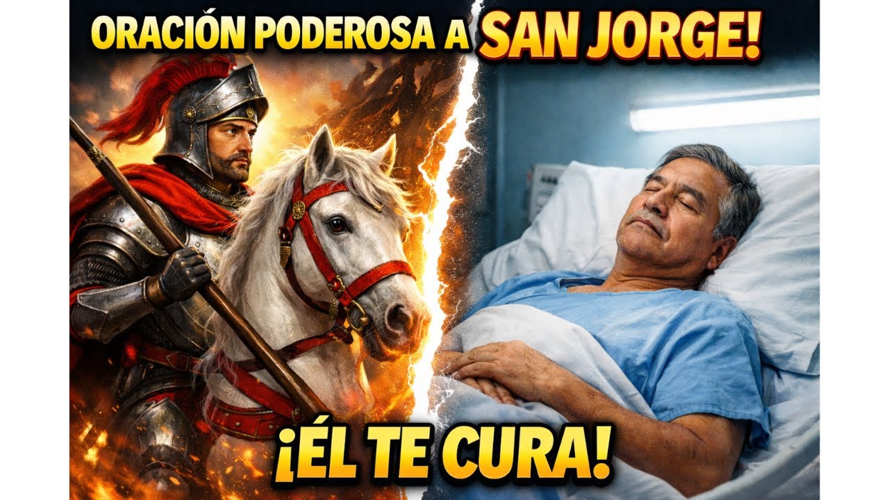 ORACIÓN A SAN JORGE PARA DESTRUIR TODA ENFERMEDAD