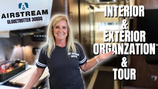 AIRSTREAM RV TOUR and ORGANIZATION. Globetrotter 30RBQ. #rvlife #rvliving #airstream #airstreamlife