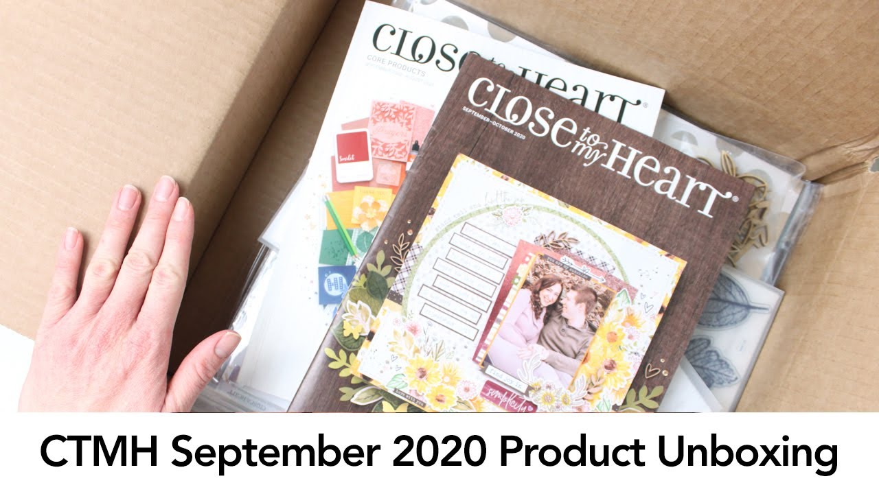 Close to My Heart September 2020 New Product Unboxing YouTube