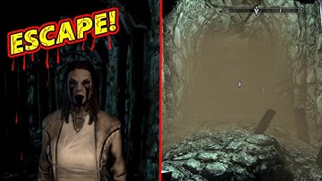 Escaping the Haunted Tunnel | Skyrim SE Clockwork Quest Mod #2 (Xbox One/PC)