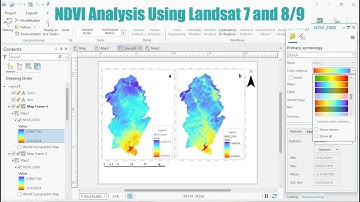 Calculating NDVI Using Landsat 7 and Landsat 89 Imagery in ArcGIS Pro