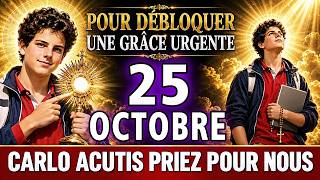 SAINT CARLO ACUTIS, INTERCÉDEZ POUR MOI 🙏 PRIÈRE POUR UNE SITUATION DIFFICILE