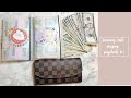 1st Cash Envelope Stuffing of 2021 | January Paycheck #1 | 21 year old college student