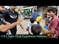 Unique celebration of 14 august 2021 with poor kids team pindi  team pindi foundation