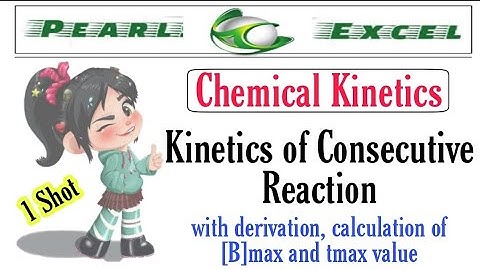 Easy way to understand "Kinetics of Consecutive Reaction".