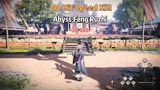 No Hit Speed Kill·Trials·Abyss·Feng Ruzhi 35s ｜【#WHEREWINDSMEET】