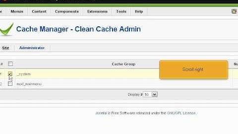 How to Enable Caching in Joomla