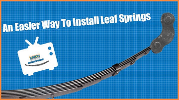 An Easier Way To Install Leaf Springs | One Minute Monday