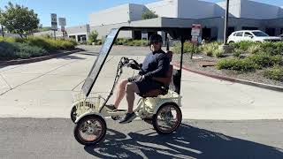 Are you 70+ Want an EBike, But Are Terrified of Falling?  This 4 Wheel EBike is a Game Changer!