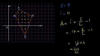 PICK TEOREMİ İLE ALAN HESABI | GEOMETRİ | METİN HOCAM