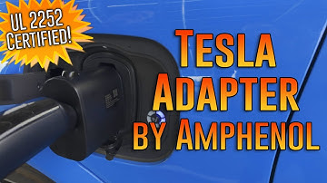 First CERTIFIED NACS Tesla Supercharger adapter! Amphenol passes the tests!