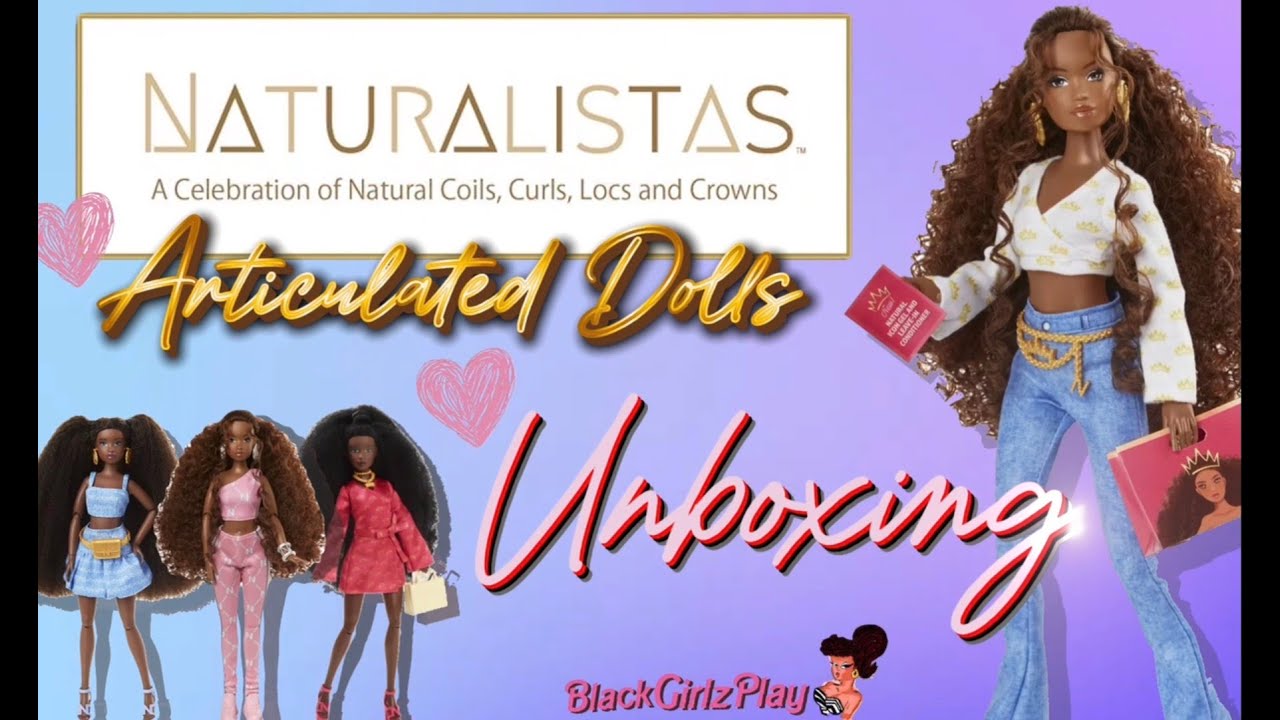 Распаковка шарнирных кукол Naturalistas | Восхищаемся натуральными кудрями, завитками и торсами