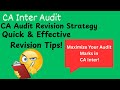 CA Inter Audit Revision Strategy || Maximize Your Audit Marks in CA Inter!