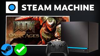DOOM THE DARK AGES Steam Machine Performance Tested First Look