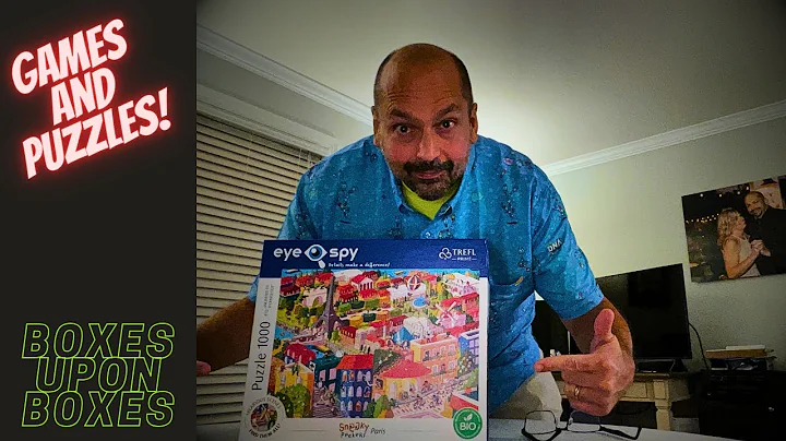 Trefl Prime Eye Spy 1000 Piece Puzzle Review.  You’ll love it!