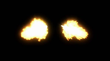 Maya Particle Muzzle Flash - stylized cartoon muzzle flash