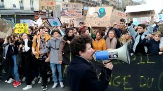 "Grève Mondiale pour le Climat" (La sur-consomation n'est pas la solution) - 15 Mars 19